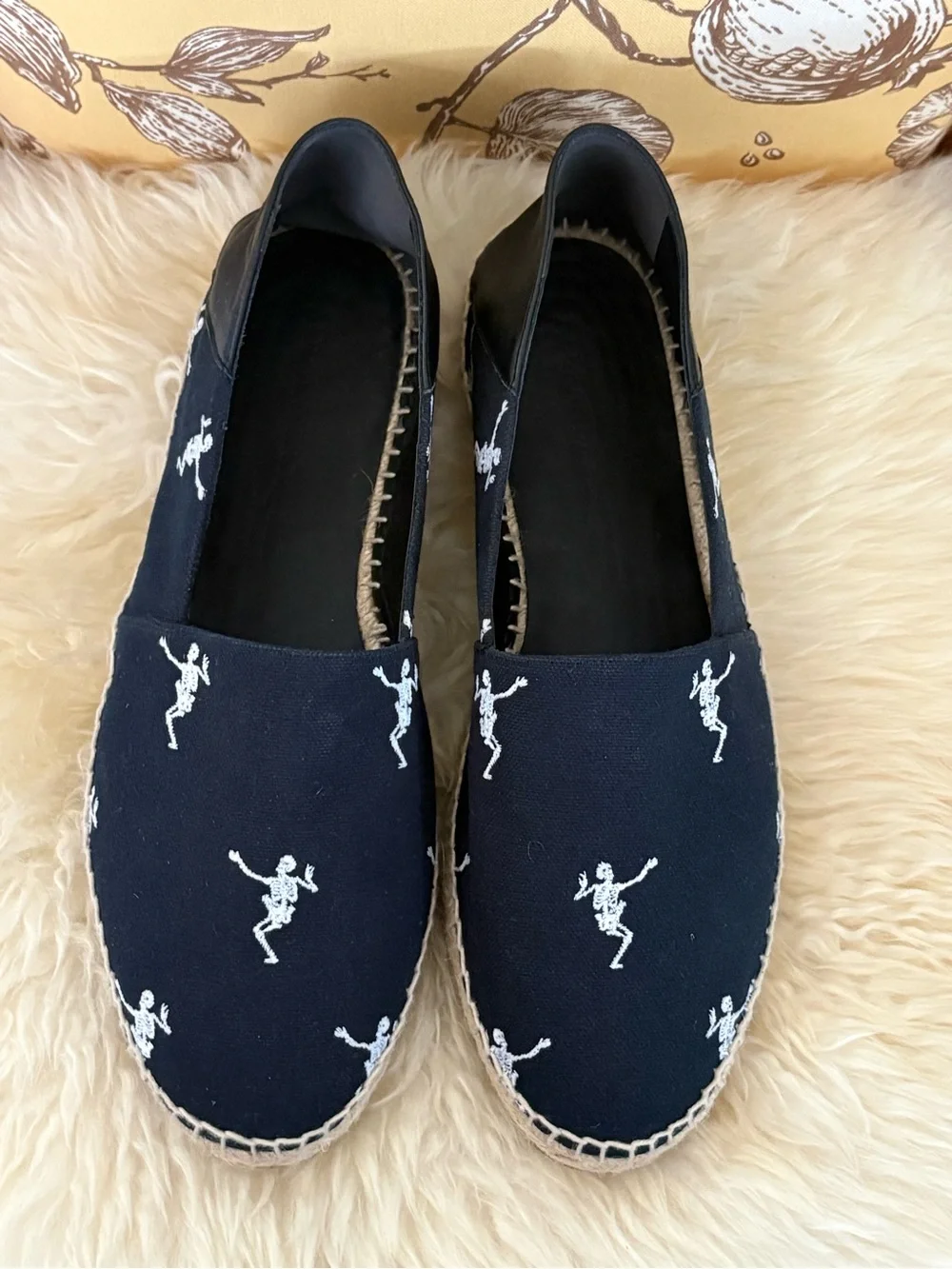 ALEXANDER MCQUEEN Dancing Skeleton espadrilles